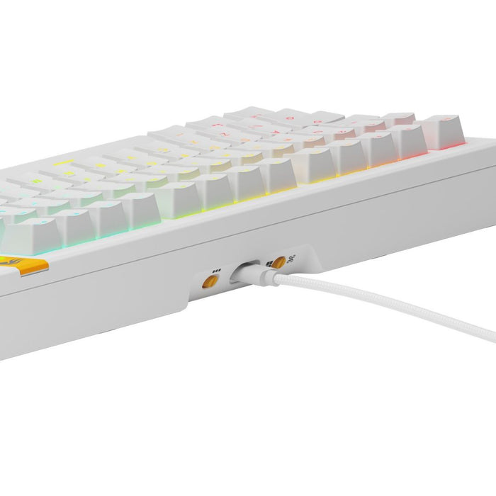 Glorious GMMK 3 HE 75% Gaming Keyboard - White