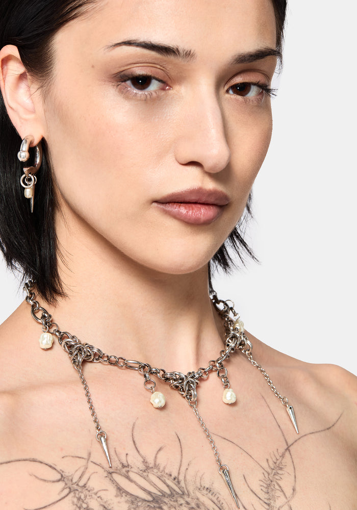 Gloryx Spike Chain Choker