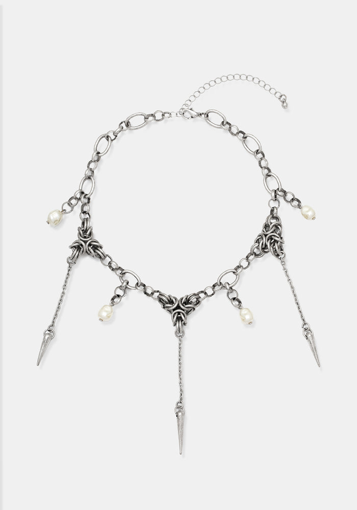 Gloryx Spike Chain Choker