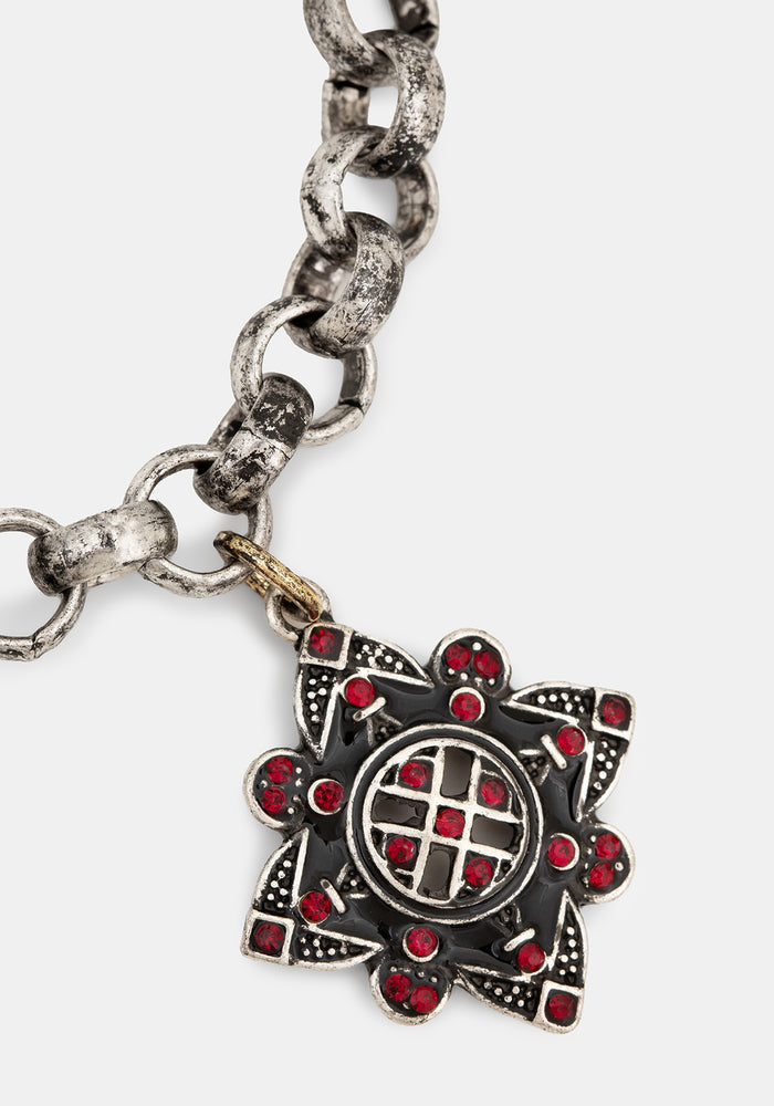 Gorthe Mixed Plate Charm Bracelet