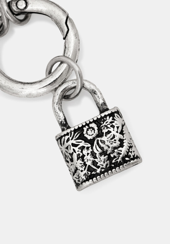 Gorthe Shield Thistle Keyring