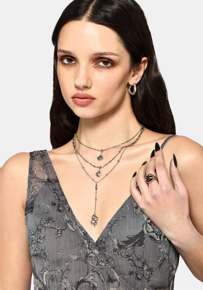 Gorthe Snake Eye Necklace