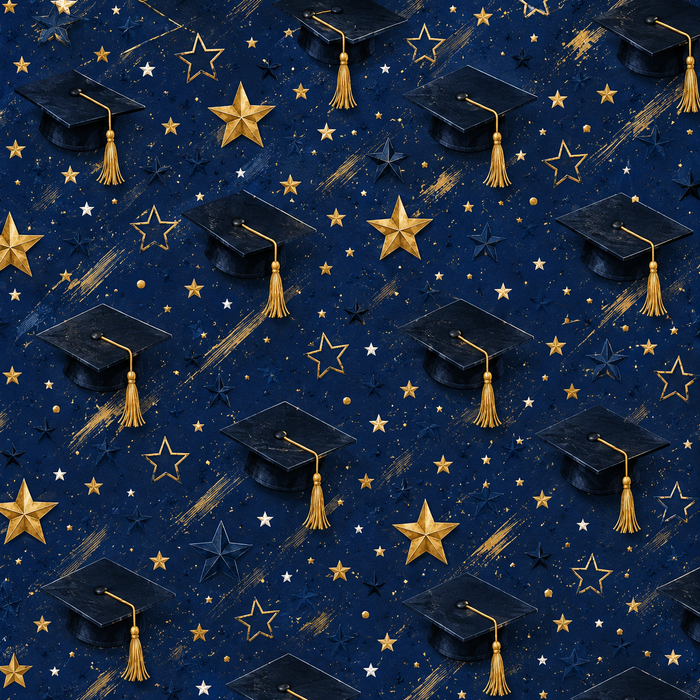 Graduation- Blue & Gold