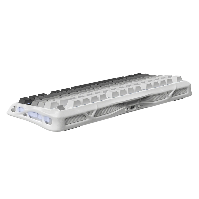 Gravastar Mercury K1 Gaming Keyboard - Gradient White