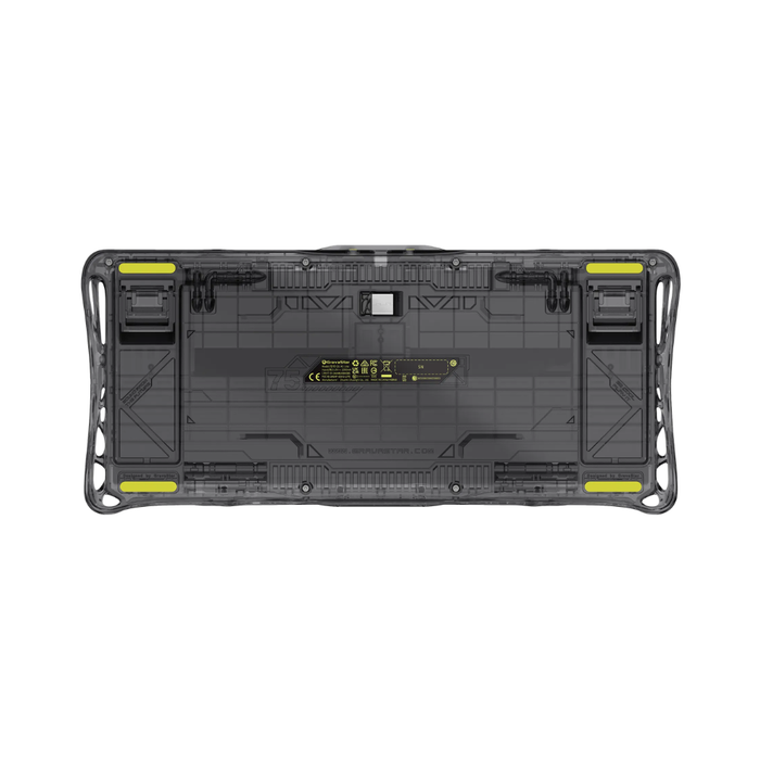 Gravastar Mercury K1 Lite Mechanical Gaming Keyboard AR - Transparent Black