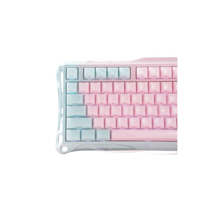 Gravastar Mercury K1 Lite Special Edition Wireless - Lumen Rose  Gaming Keyboard