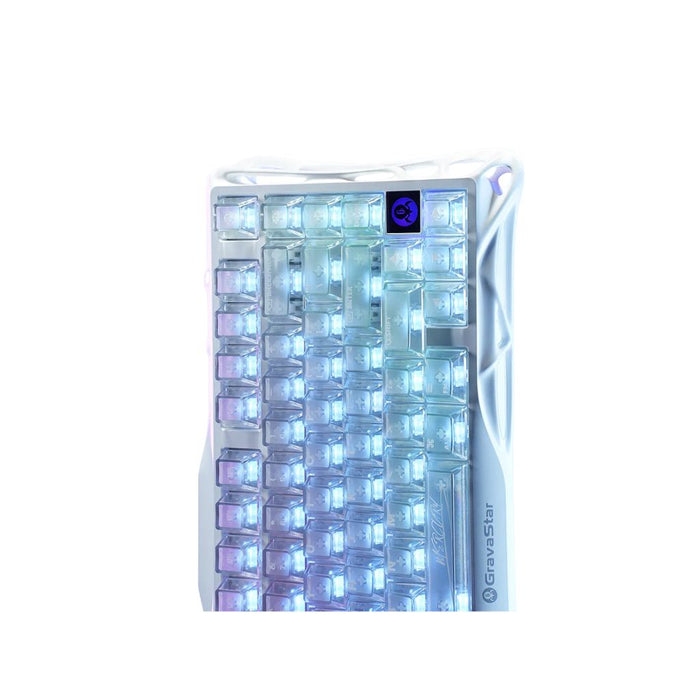 Gravastar Mercury K1 Lite Wireless - Crystal Aurora  Gaming Keyboard AR
