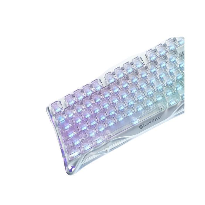 Gravastar Mercury K1 Lite Wireless - Crystal Aurora  Gaming Keyboard AR