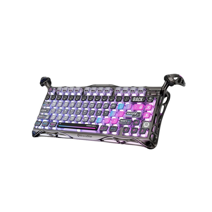 Gravastar Mercury K1 Pro Wireless - Black Gaming Keyboard