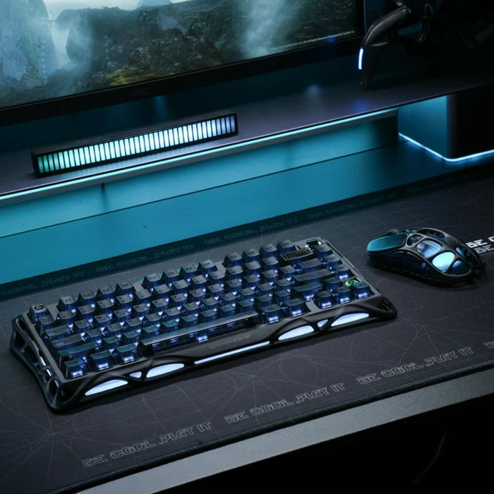 Gravastar Mercury K1 Wireless - Stealth Black Gaming Keyboard