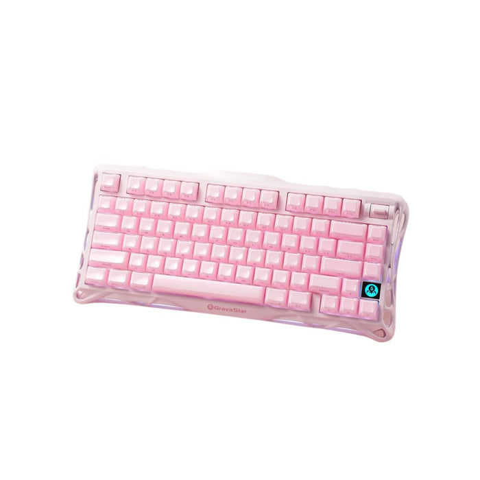 Gravastar Mercury K1 Special Edition Wireless - Sakura Pink  Gaming Keyboard