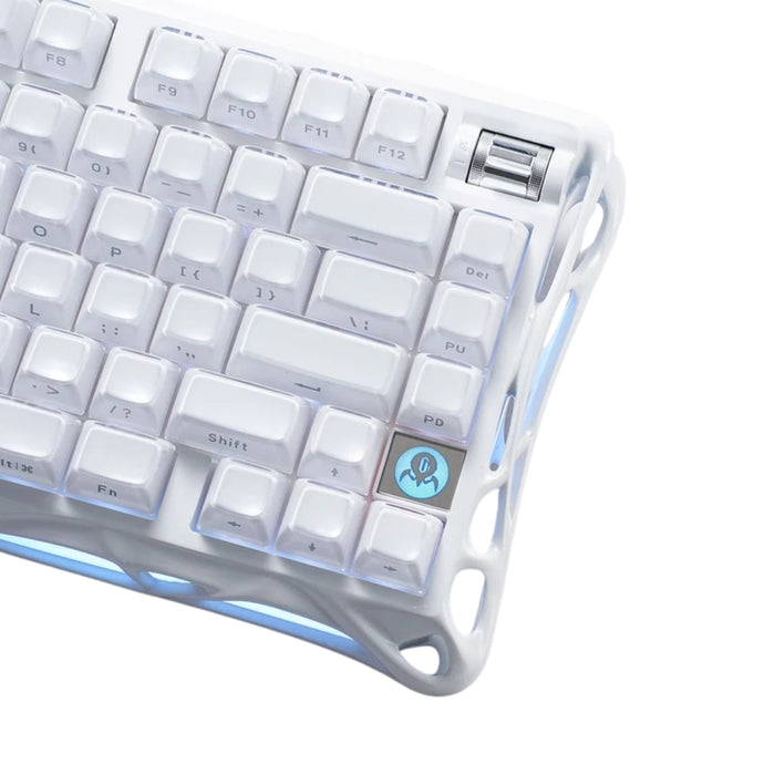 Gravastar Mercury K1 Wireless Gaming Keyboard - Opaline White