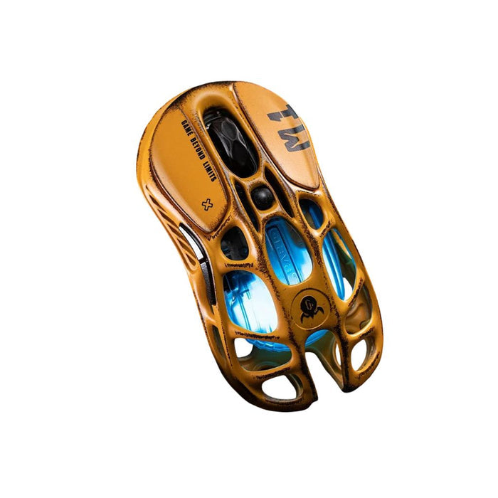 GravaStar Mercury M1 Pro Wireless PRO-YLW Gaming Mouse - Battle Worn Yellow
