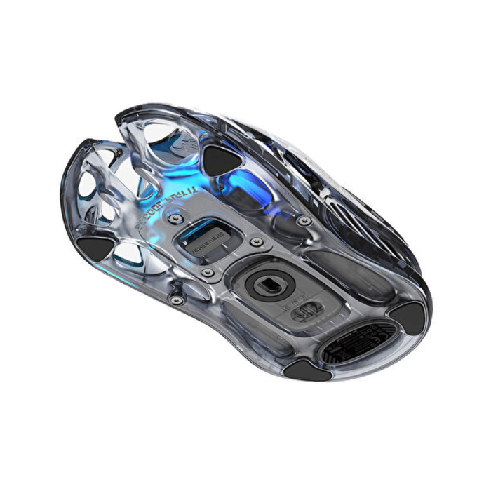 GravaStar Mercury M2 Wireless Gaming Mouse - Transparent Black