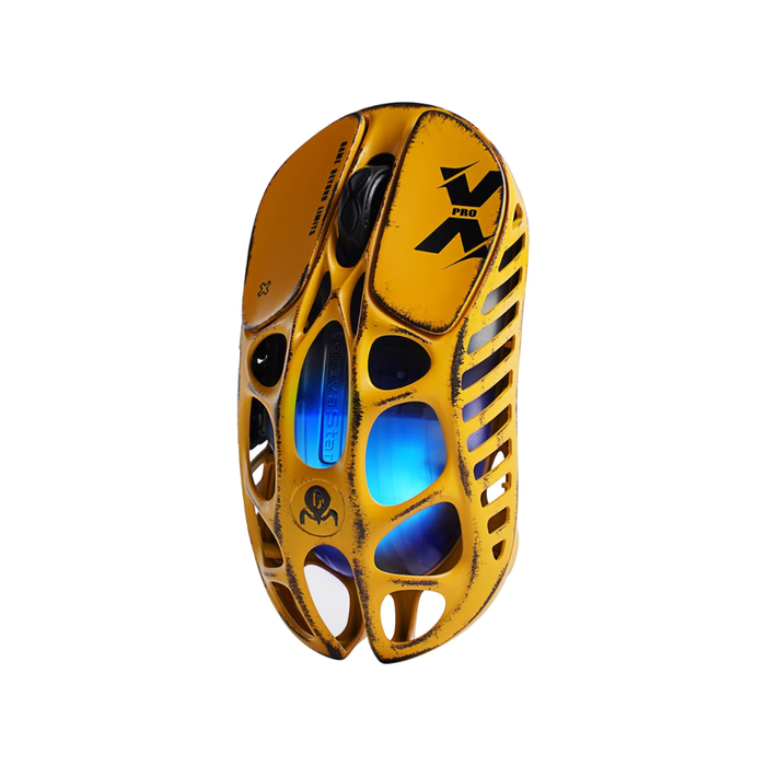 GravaStar Mercury X Gaming Mouse - Battle Worn-Yellow