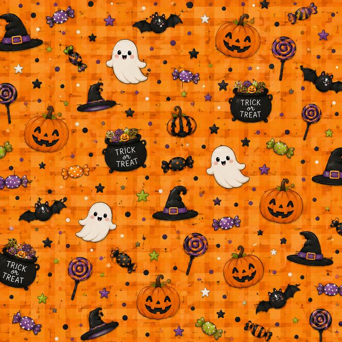 Halloween Cute Witch Scrapbooking Kit