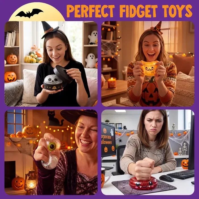 Halloween Squishy Dumpling Toy