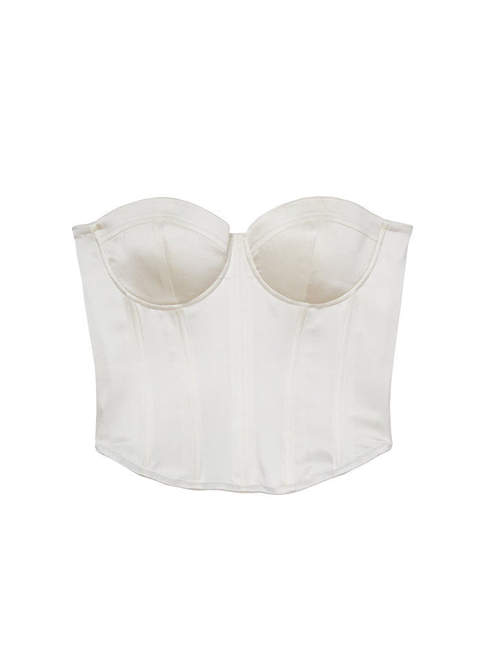 Hamptons Bustier-ivory