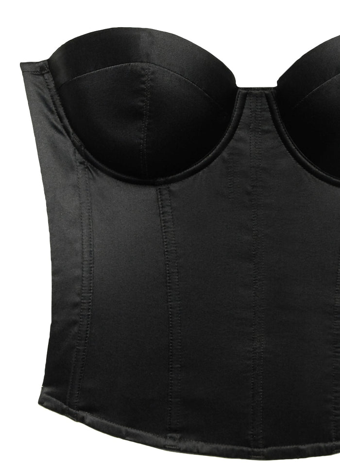 Hamptons Bustier-black-flat