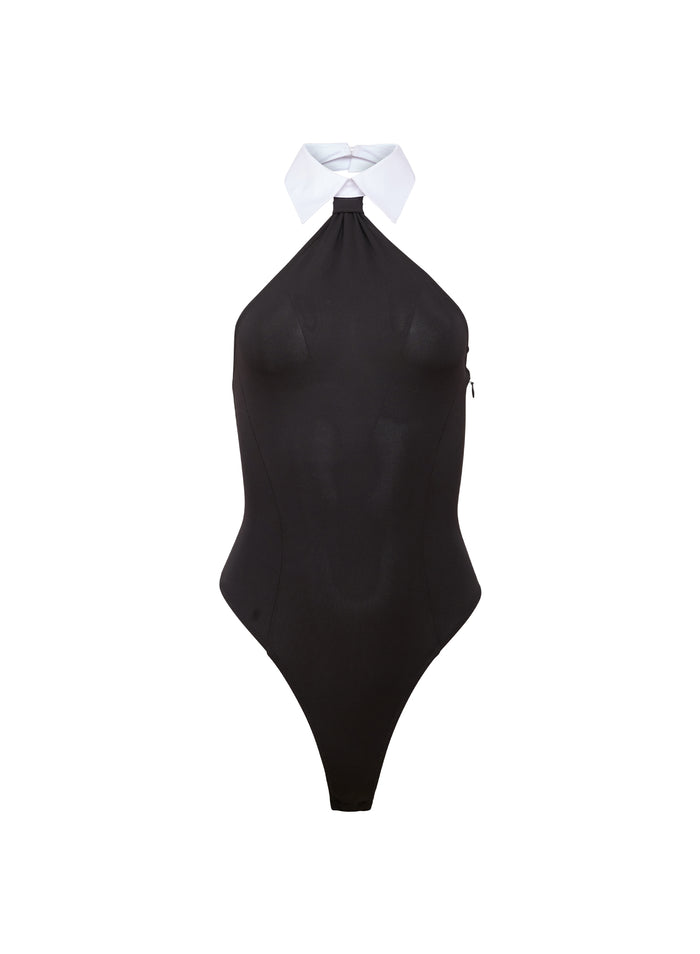 Hannah Bodysuit-black-flat
