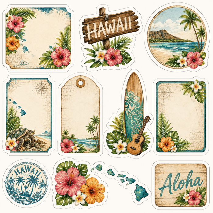 Hawaii Scrapbook Kit