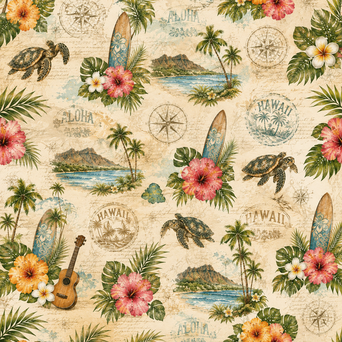 Hawaii Scrapbook Kit