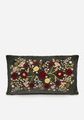 Hemera Embroidered Floral Rectangle Cushion