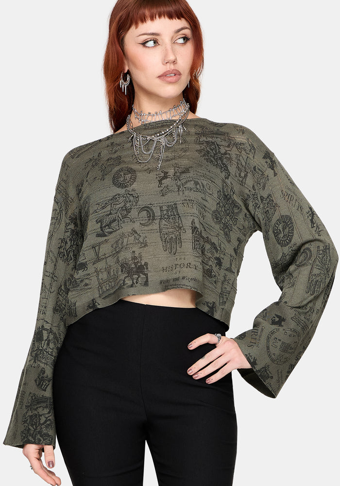 Heresy Ladder Stitch Sweater