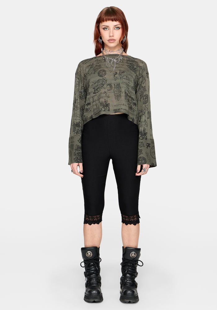 Heresy Ladder Stitch Sweater
