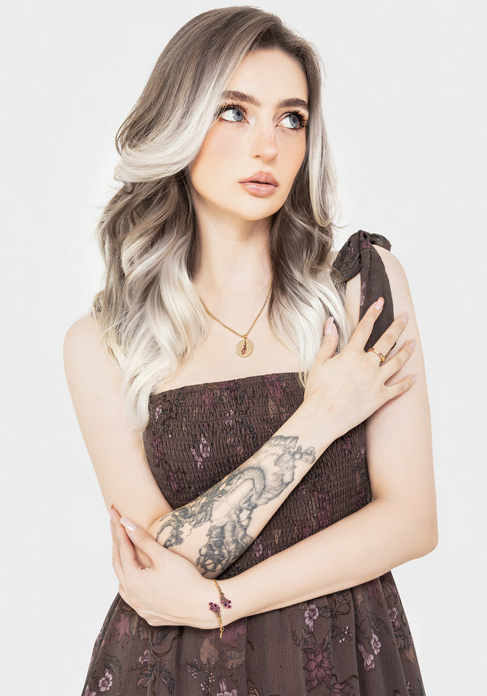 Hermia Foxglove Necklace