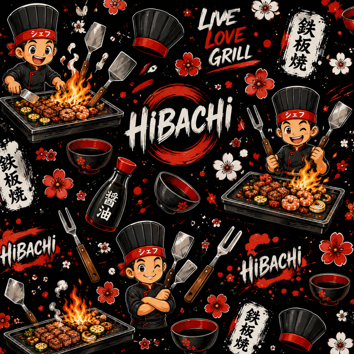 Hibachi Scrapbooking Kits