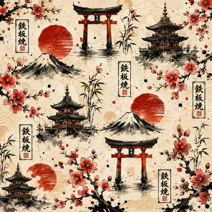 Hibachi Scrapbooking Kits