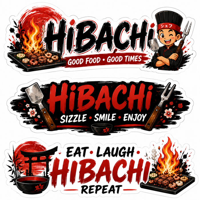 Hibachi Scrapbooking Kits