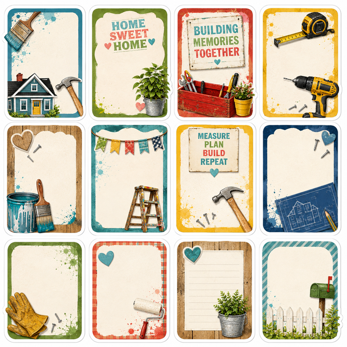 Home Improvement Scrapbook Kit