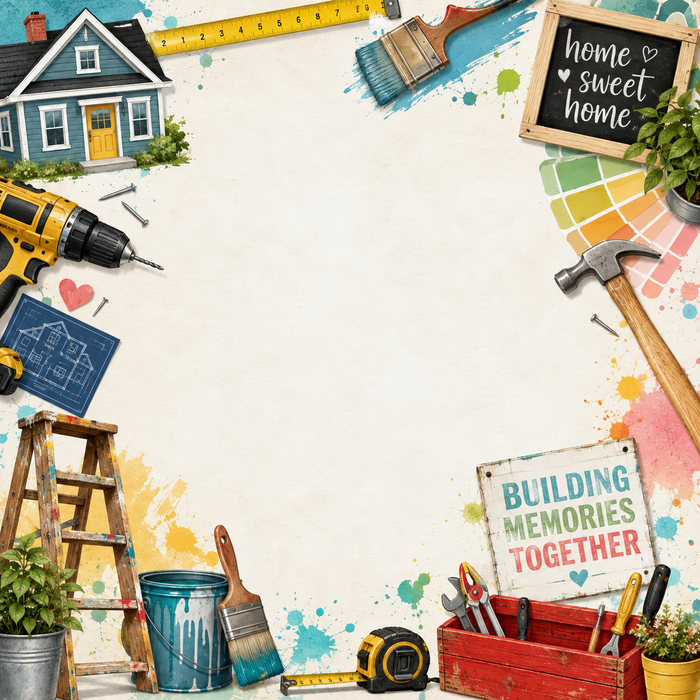 Home Improvement Scrapbook Kit