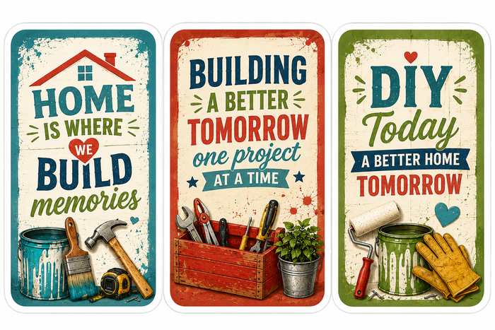 Home Improvement Scrapbook Kit