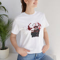 Horror Piano Tee – Blood Splatter Piano Graphic T-Shirt