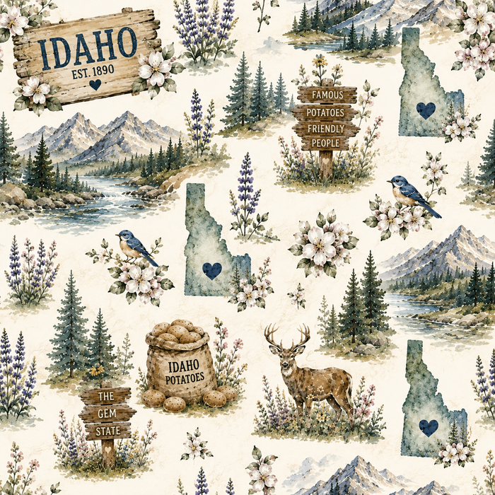 Idaho Scrapbook Kit