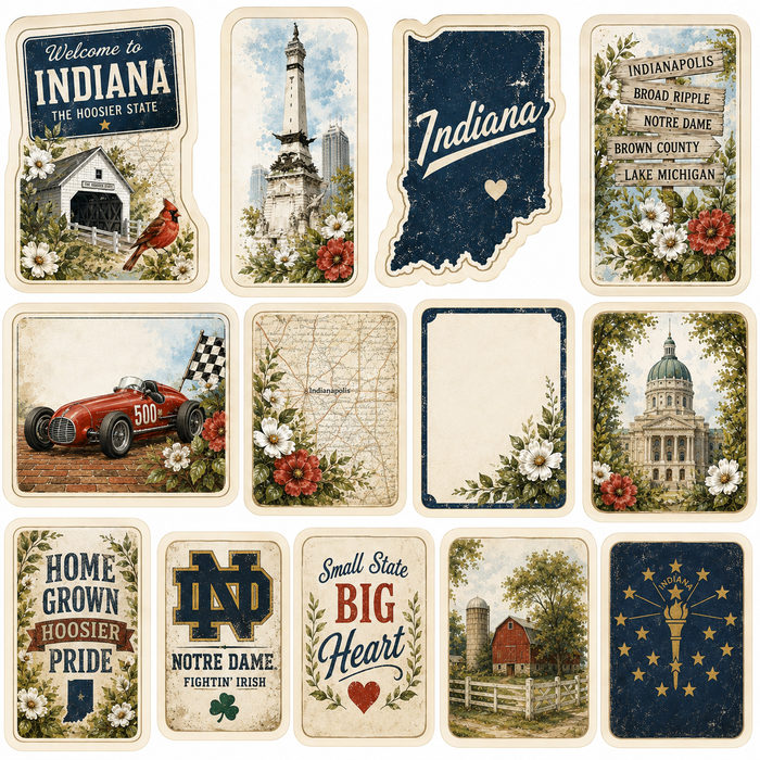 Indiana Scrapbook Kit