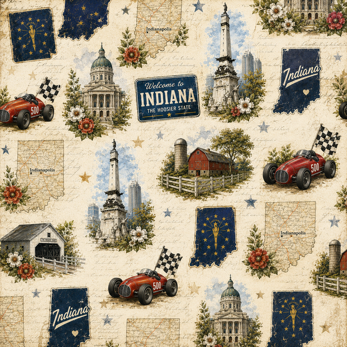 Indiana Scrapbook Kit