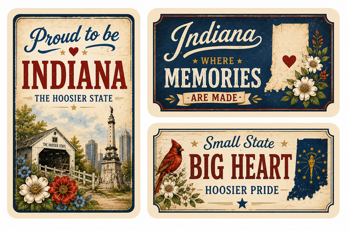 Indiana Scrapbook Kit