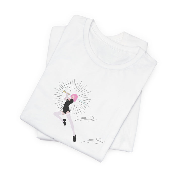 Inspirational Ballet Tee — “Be the danger that the world is afraid to face” Dance Quote Shirt