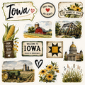 Iowa Scrapbook Kit
