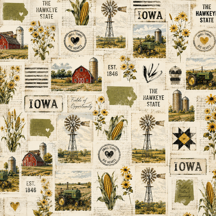 Iowa Scrapbook Kit