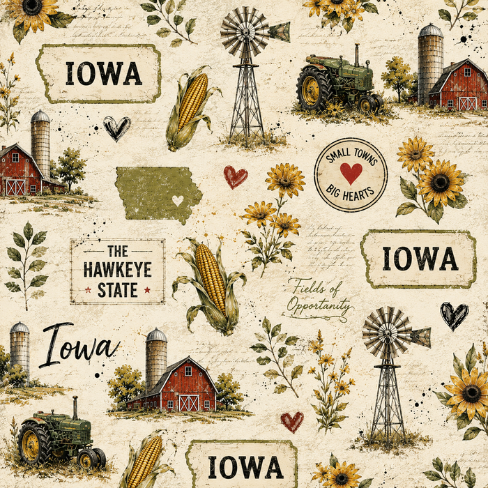 Iowa Scrapbook Kit