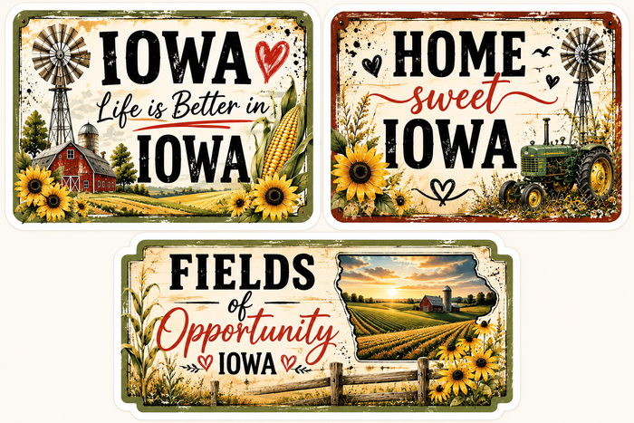 Iowa Scrapbook Kit