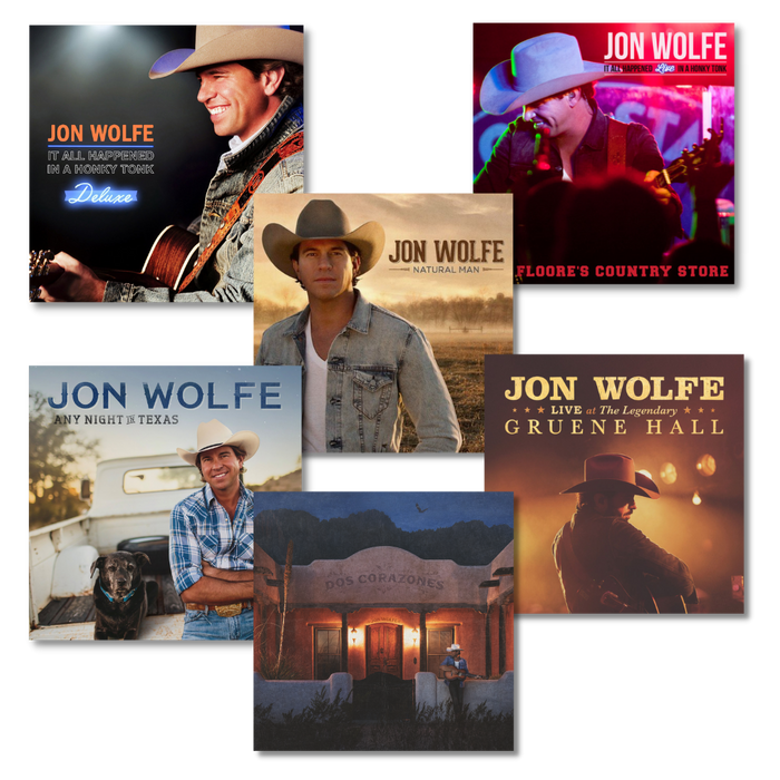 Jon Wolfe 6 Pack CD Bundle