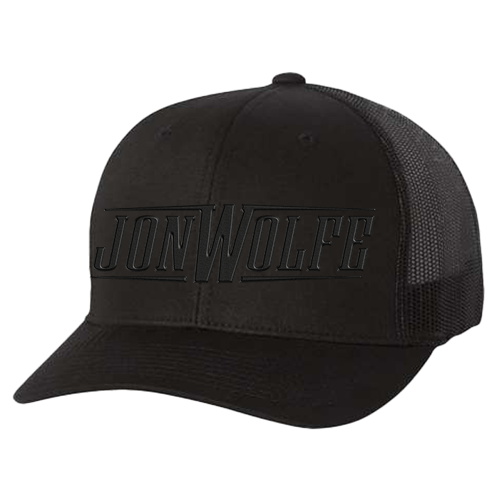 Jon Wolfe Logo Hat - Black