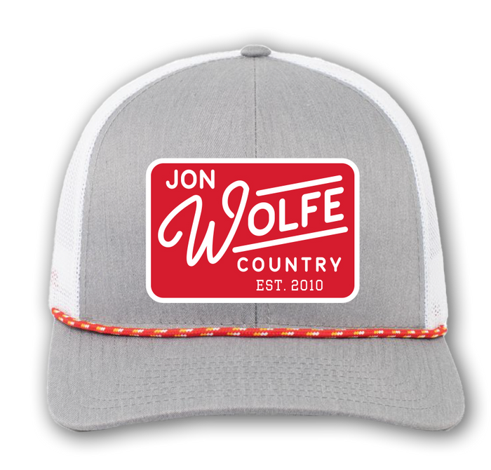 Jon Wolfe Red Patch Hat