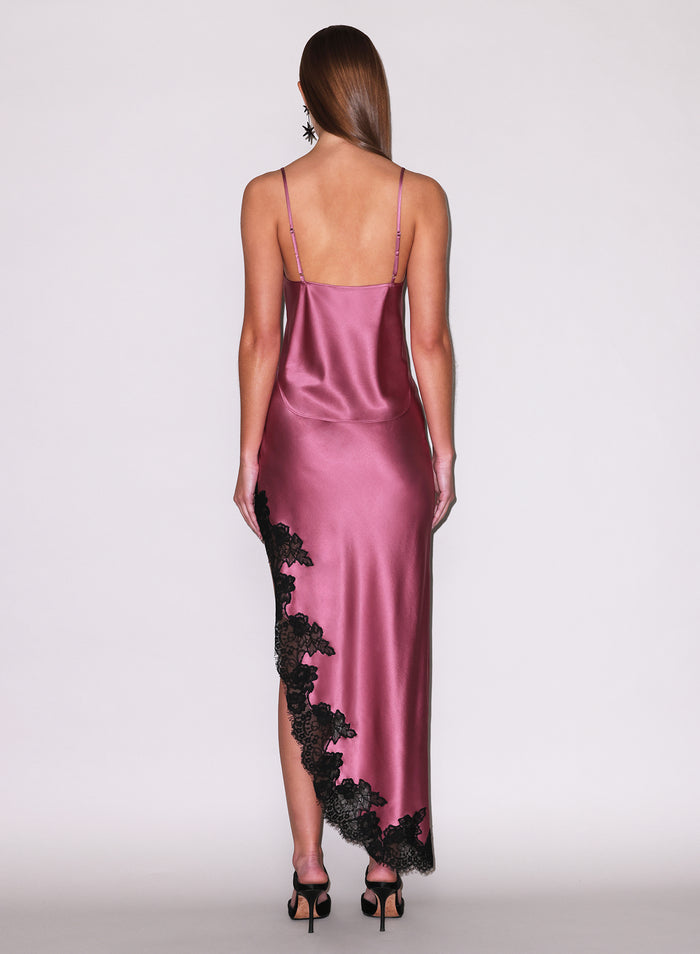 Juliet Lace Cami- pink truffle- fleur du mal
